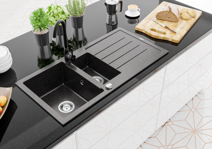 Black Kitchen Faucets